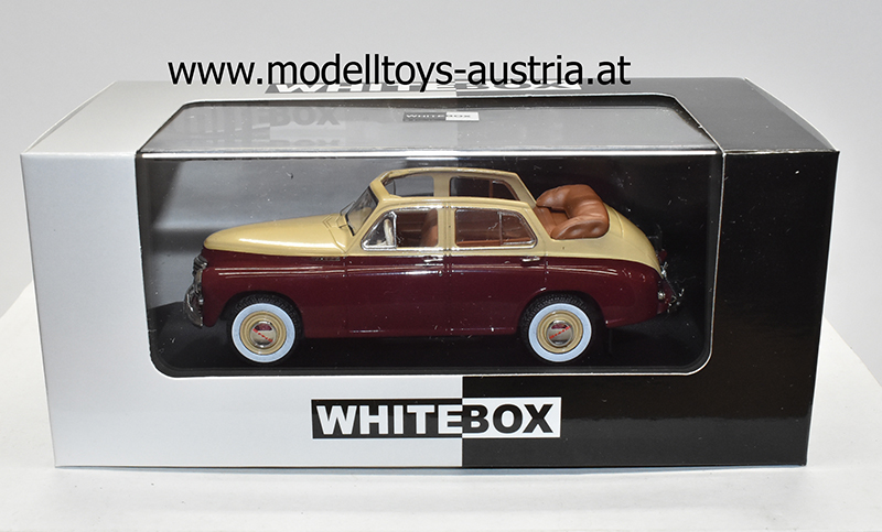 GAZ M20 Pobieda Cabrio 1950 beige / dunkelrot 1:43