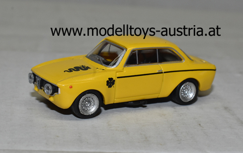 Alfa Romeo GTA 1300 Junior 1965 gelb 1:87 HO