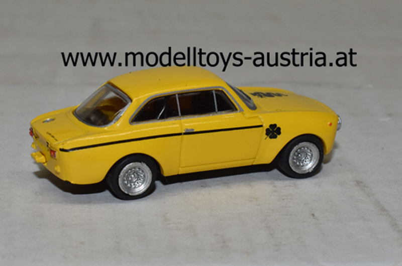 Alfa Romeo GTA 1300 Junior 1965 gelb 1:87 HO