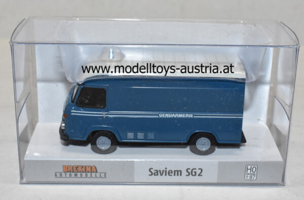 Renault Saviem SG2 Kasten 1965 Gendarmerie 1:87 HO