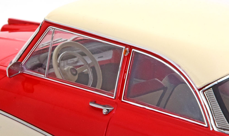 Ford Taunus P2 Limousine 17M 1957 rot / weiss 1:18