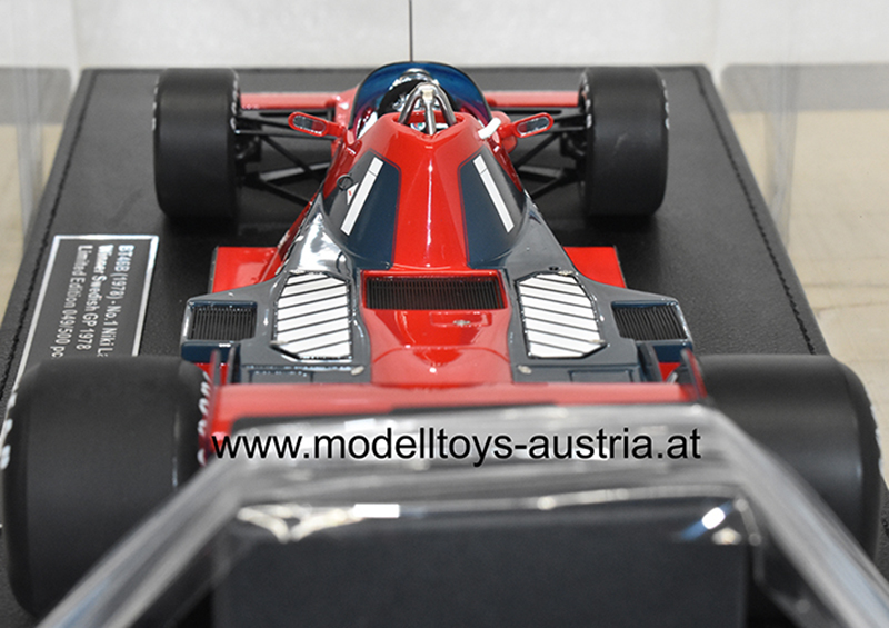 Brabham BT46B Alfa FANCAR Staubsauger 1978 Niki LAUDA Sieger Schweden GP Anderstorp 1:18