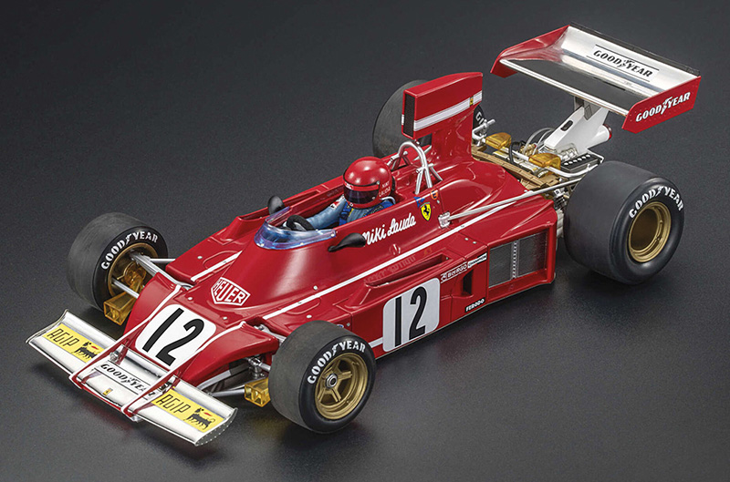 Ferrari 312 B3 1974 Niki LAUDA Argentinien GP Buenos Aires 1:18 mit Fahrerfigur