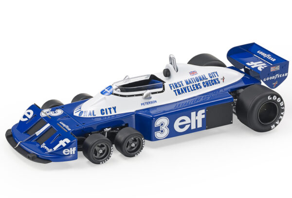 Tyrrell P34 Ford 6-Rad 1977 Ronnie PETERSON Belgien GP 3.Platz 1:18