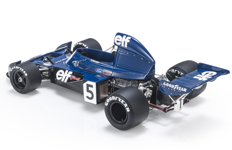 Tyrrell 006 Ford 1973 Jackie STEWART Weltmeister 1:18 GP Replicas