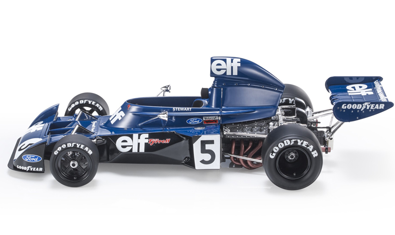 Tyrrell 006 Ford 1973 Jackie STEWART Weltmeister 1:18 GP Replicas