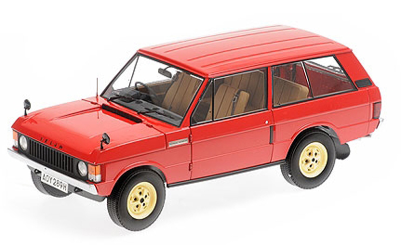 Land Rover VELAR FIRST PROTOTYPE 1969 rot 1:18