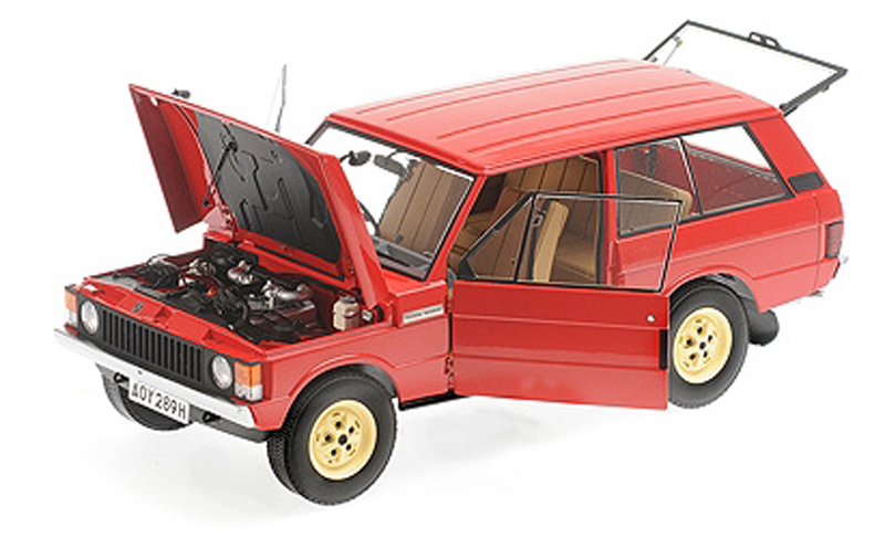 Land Rover VELAR FIRST PROTOTYPE 1969 rot 1:18