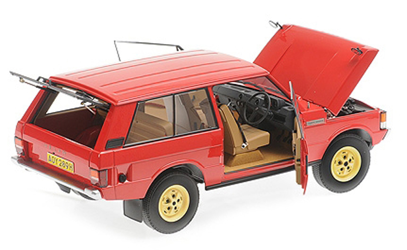 Land Rover VELAR FIRST PROTOTYPE 1969 rot 1:18