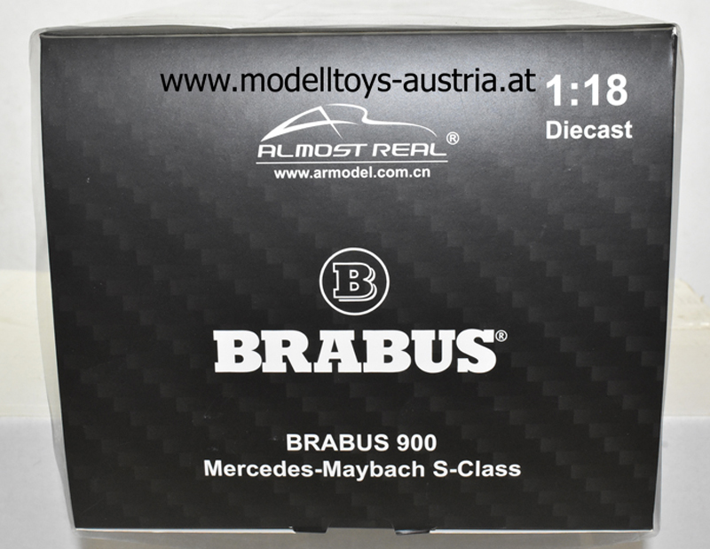 Mercedes Benz 222 Maybach S Klasse BRABUS 900 2018 silber 1:18