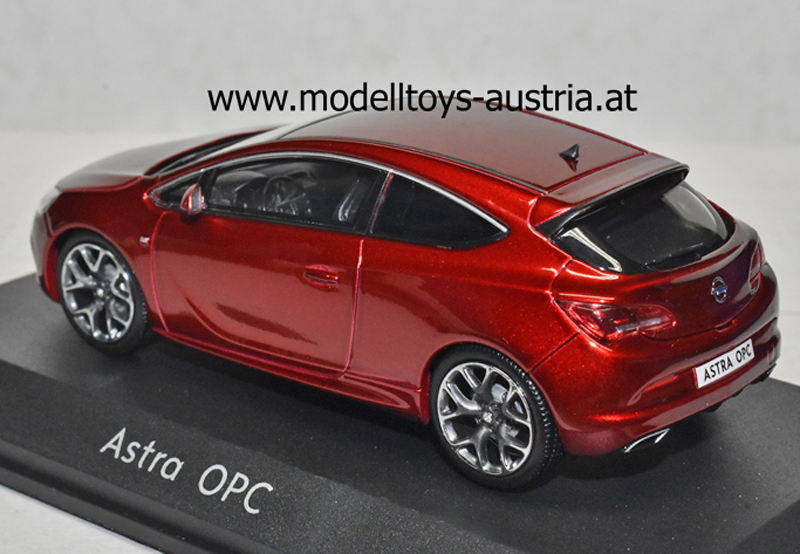 Opel Astra J OPC 2012 rot metallik 1:43