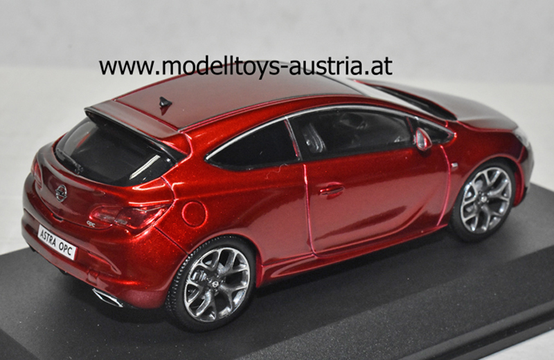 Opel Astra J OPC 2012 rot metallik 1:43