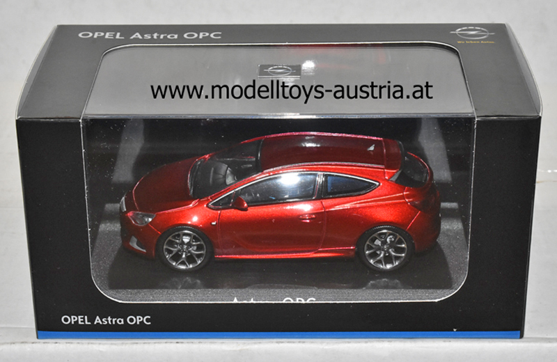 Opel Astra J OPC 2012 rot metallik 1:43