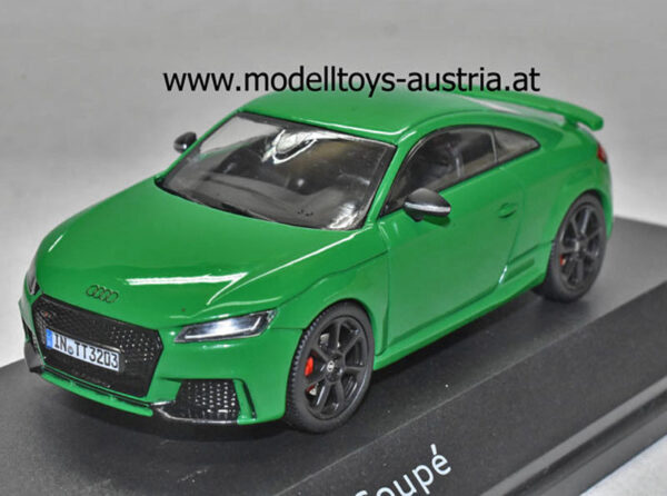 Audi TT Coupe RS 2017 grün 1:43
