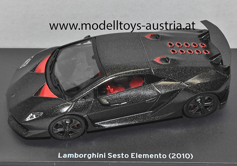 Lamborghini Sesto Elemento 2010 Carbon schwarz 1:43