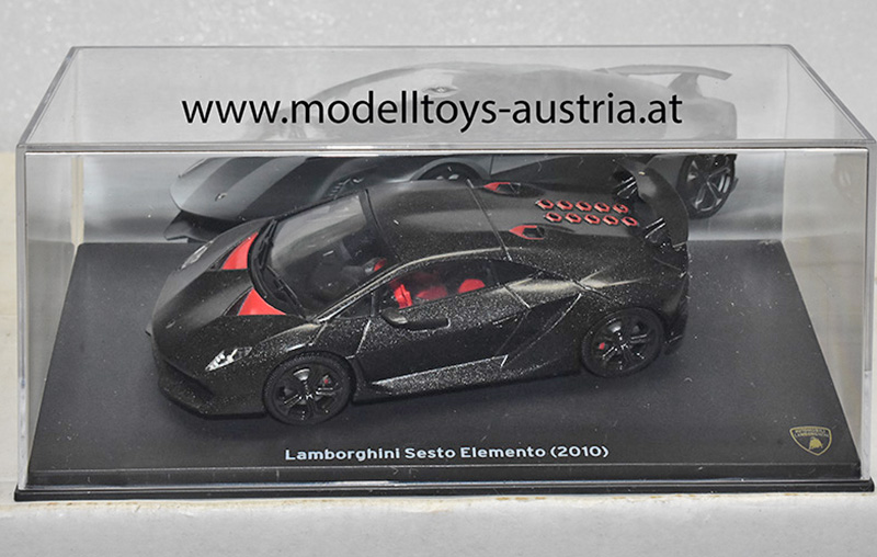 Lamborghini Sesto Elemento 2010 Carbon schwarz 1:43