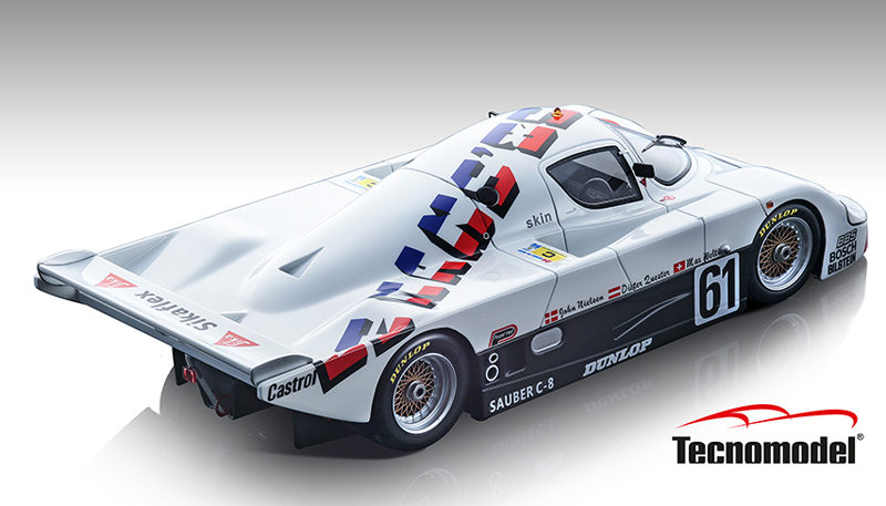 Sauber C8 1985 Le Mans Dieter QUESTER / John Nielsen / Max Welti 1:18