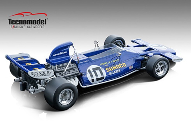 McLaren M19A Ford 1971 Mark DONOHUE Kanada GP 3.Platz SUNOCO 1:18