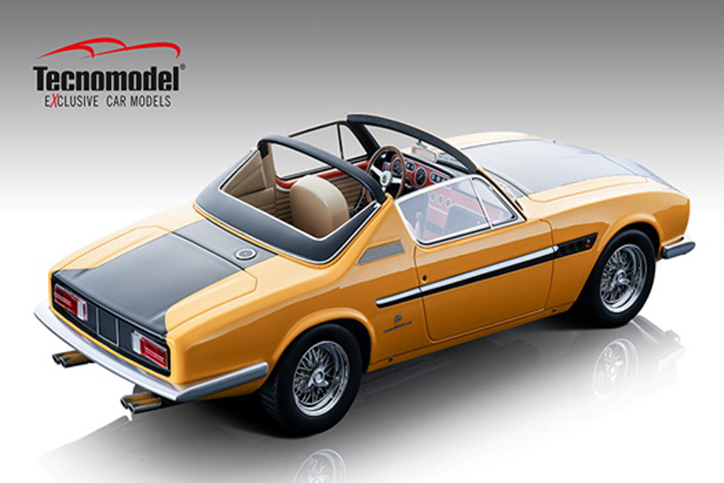 Ferrari 330 GTS MICHELOTTI Targa Spyder 1967 gelb / schwarz 1:18