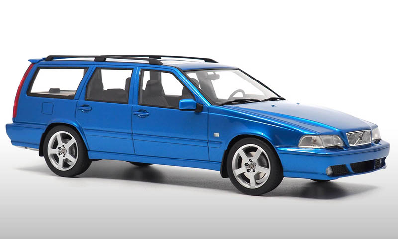 Volvo V70 Break Kombi 1996 blau metallik 1:18