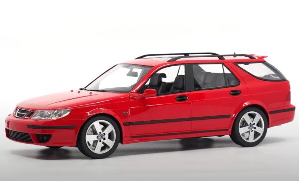 SAAB 9-5 Break Kombi Sportkombi AERO 2005 rot 1:18