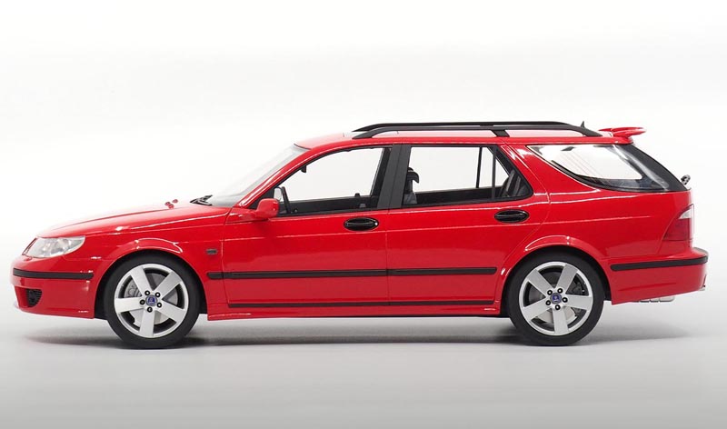 SAAB 9-5 Break Kombi Sportkombi AERO 2005 rot 1:18