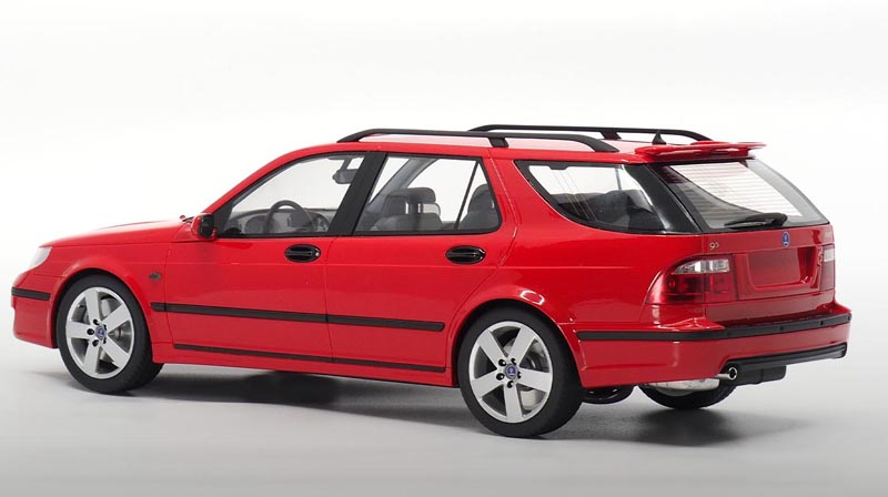 SAAB 9-5 Break Kombi Sportkombi AERO 2005 rot 1:18