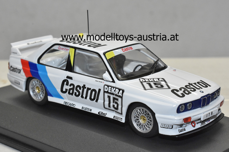 BMW E30 M3 1991 DTM Dieter QUESTER 1:43