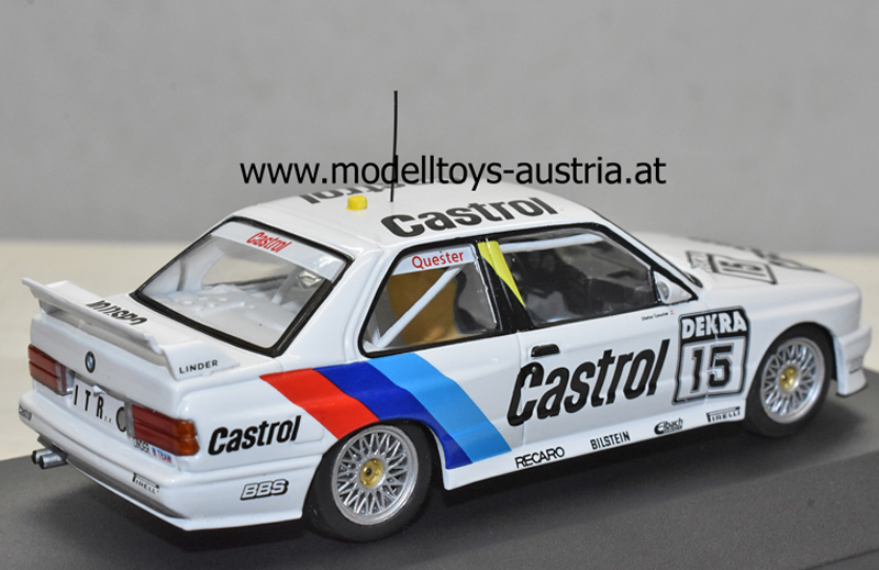 BMW E30 M3 1991 DTM Dieter QUESTER 1:43