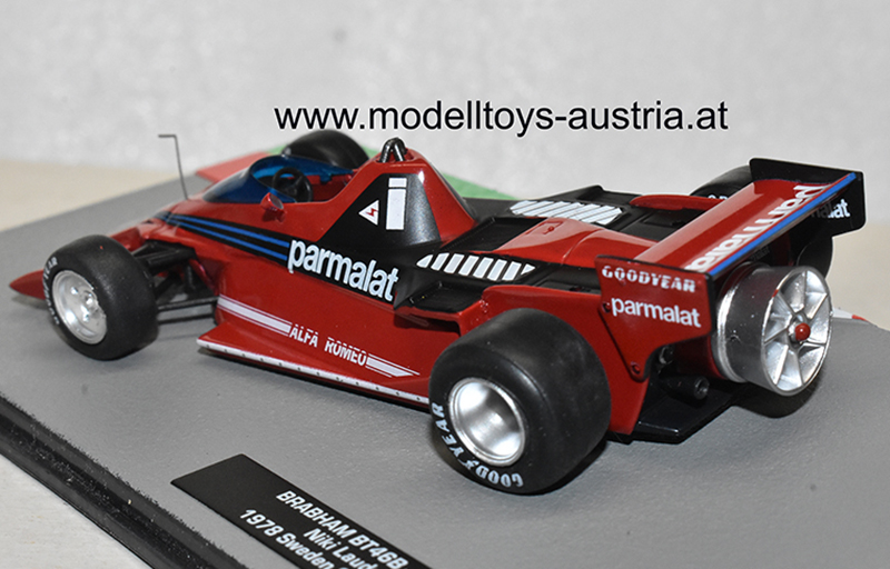 Brabham BT46B Alfa FANCAR Staubsauger 1978 Sieger Schweden GP Niki LAUDA 1:43