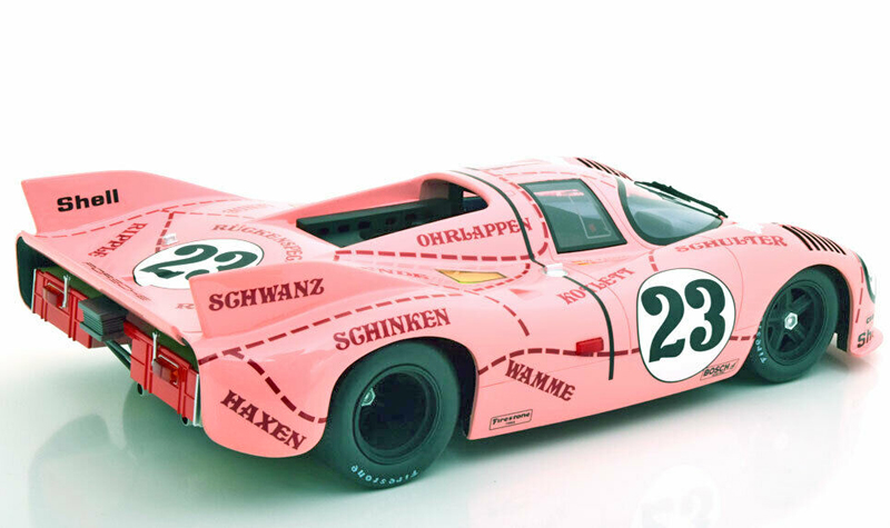 Porsche 917/20 1971 Le Mans Willi KAUHSEN / Reinhold JOEST Schweinchen Pink Pig 1:12
