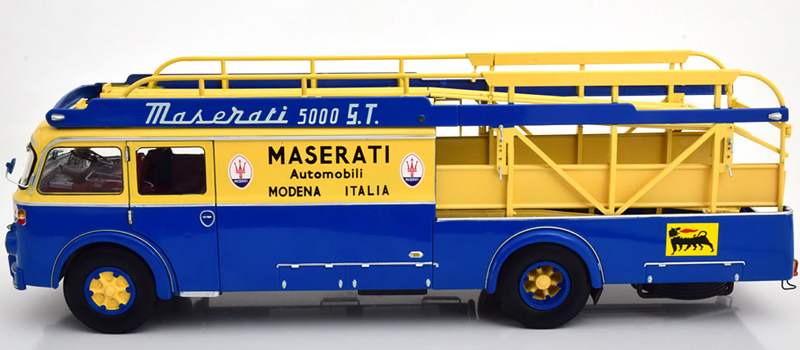 Fiat 642 RN2 Bartoletti Renntransporter 1957 MASERATI 1:18 CMR
