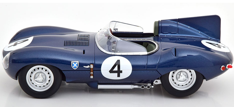Jaguar D-Type Short Nose 1956 Le Mans Sieger Sanderson / Flockhart 1:18