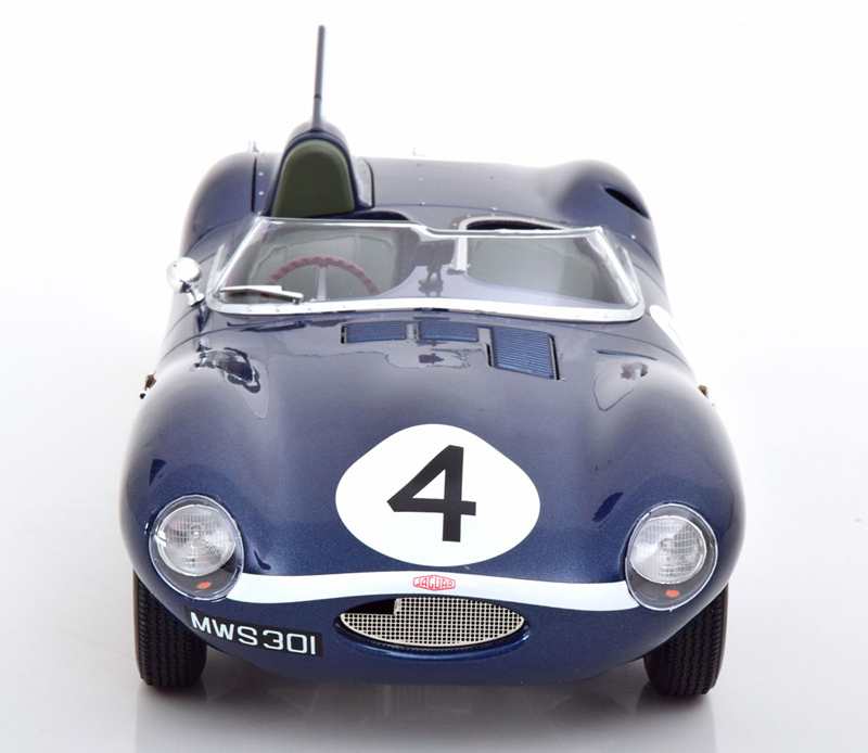 Jaguar D-Type Short Nose 1956 Le Mans Sieger Sanderson / Flockhart 1:18