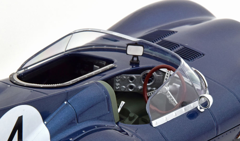 Jaguar D-Type Short Nose 1956 Le Mans Sieger Sanderson / Flockhart 1:18