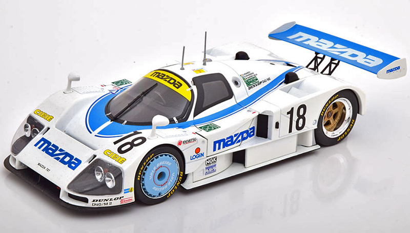 Mazda 787 B 1991 Le Mans Kennedy / Johansson / Sandro 1:18