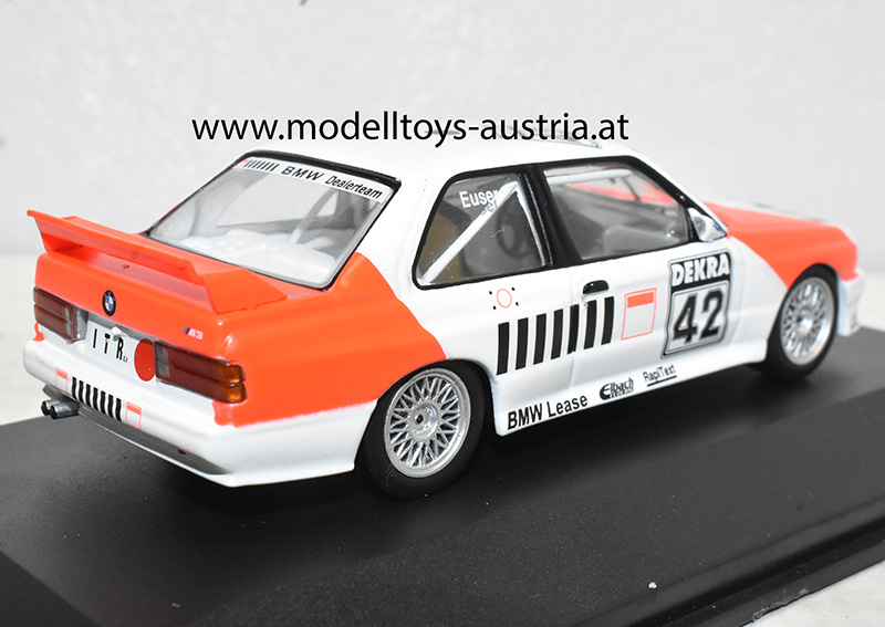 BMW E30 M3 DTM 1991 Cor EUSER BMW Dealerteam 1:43