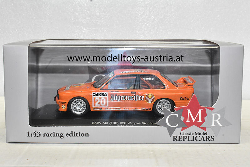 BMW E30 M3 DTM 1992 Wayne GARDNER Jägermeister 1:43