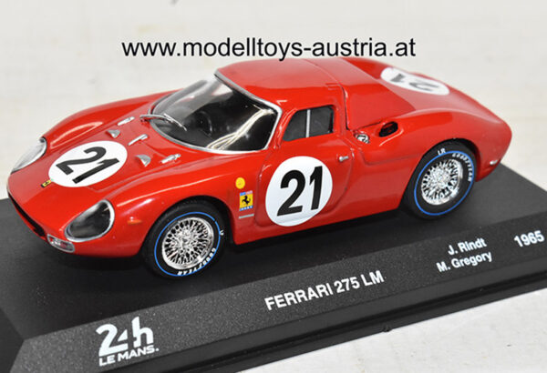 Ferrari 250 LM 1965 Le Mans Sieger Jochen RINDT / Masten GREGORY / Ed HUGUS 1:43