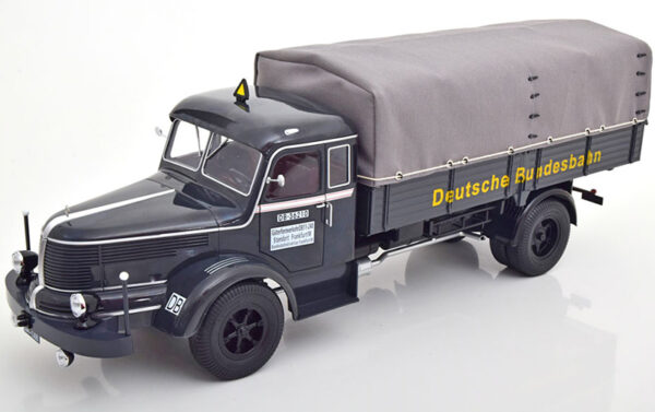 Krupp Titan SWL 80 Plane 1950 - 1954 Deutsche Bundesbahn dunkelgrau 1:18