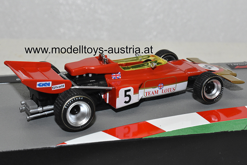Lotus 72C Ford 1970 Jochen RINDT posthum WELTMEISTER 1:43