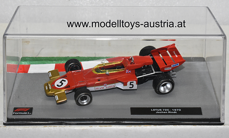 Lotus 72C Ford 1970 Jochen RINDT posthum WELTMEISTER 1:43