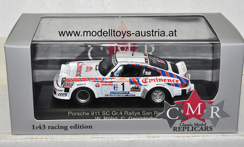 Porsche 911 SC Gr.4 1981 Rally San Remo Walter RÖHRL / Christian GEISTDÖRFER 1:43