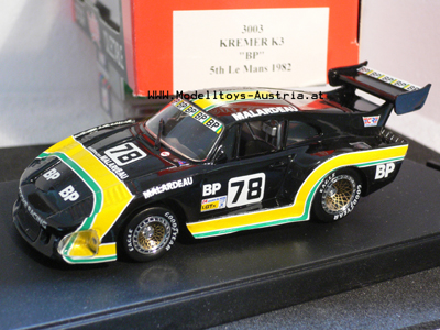 Porsche 911 935 Kremer K3 1982 Le Mans SNOBECK / SERVANIN / METGE 1:43