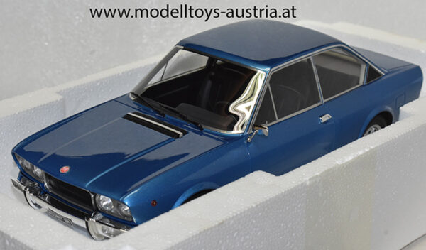 Fiat 124 Sport Coupe Serie 3 1974 blau metallik 1:18