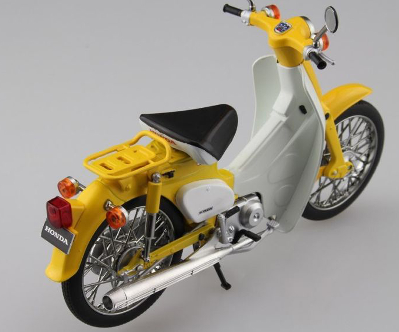Honda Super Cub 1958 gelb / weiss 1:12