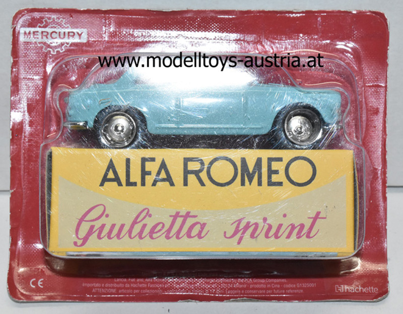 Alfa Romeo Giulietta Sprint Veloce hell blau 1:48