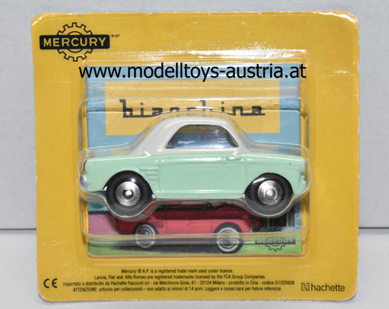 Autobianchi Bianchina hell grün / weisses Dach 1:48