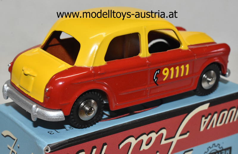 Fiat 1100 TAXI Bern rot / gelb 1:48