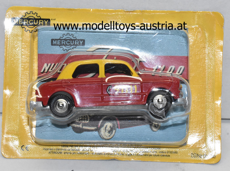 Fiat 1100 TAXI Bern rot / gelb 1:48